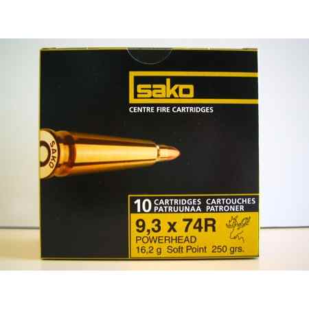 SAKO Powerhead 9,3 x 74 R 250Gr | MUNICHASSE